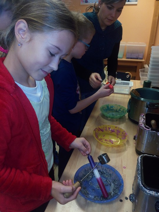 Návštěva svíčkárny